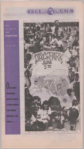 KRCL Program Guide 091 1993 May Jun