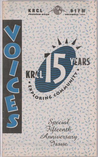 KRCL Program Guide 101 1994 Dec opt