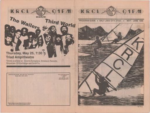 KRCL Program Guide 066 1989 May Jun