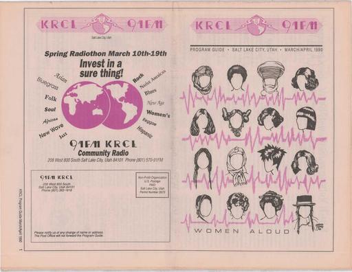 KRCL Program Guide 072 1990 Mar Apr