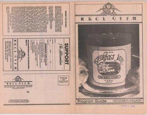 KRCL Program Guide 033 1983 4 Dec Jan