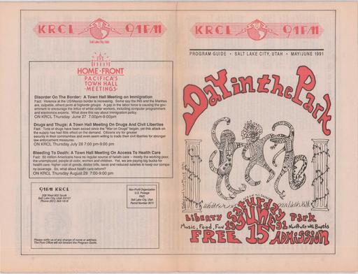 KRCL Program Guide 079 1991 May Jun