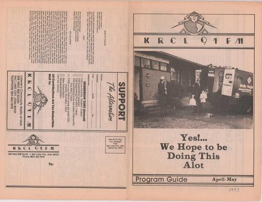 KRCL Program Guide 029 1983 Apr May