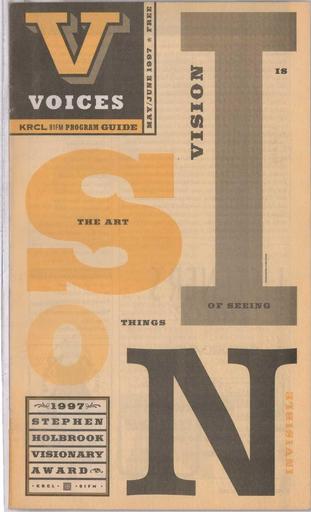 KRCL Program Guide 116 1997 May Jun