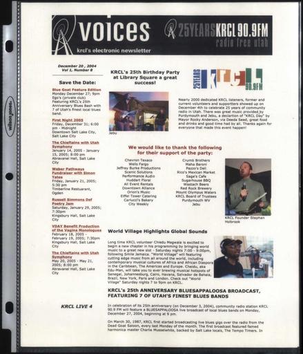 KRCL Program Guide 155 2004 Dec20