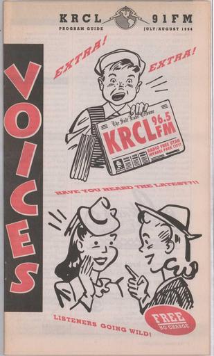 KRCL Program Guide 098 1994 Jul Aug