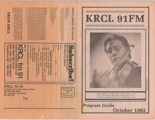 KRCL Program Guide 025 1982 Oct
