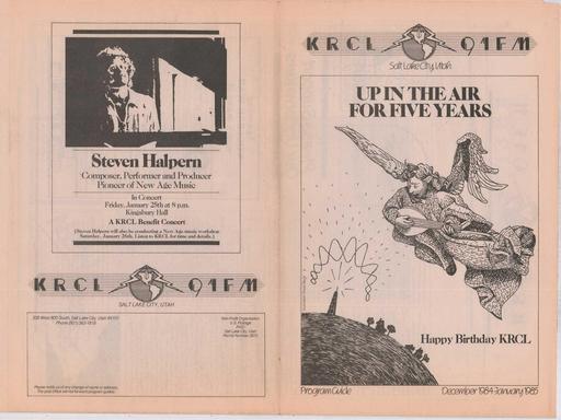KRCL Program Guide 039 1984 5 Dec Jan