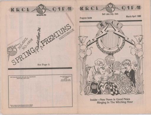 KRCL Program Guide 047 1986 Mar Apr