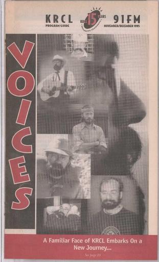 KRCL Program Guide 107 1995 Nov Dec