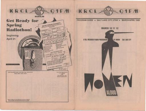 KRCL Program Guide 065 1989 Mar Apr