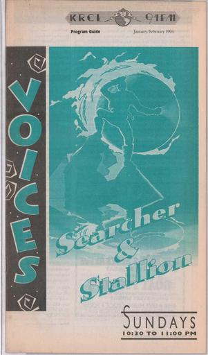 KRCL Program Guide 095 1994 Jan Feb