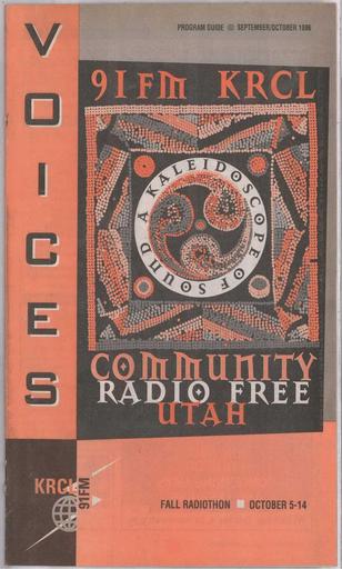 KRCL Program Guide 112 1996 Sep Oct