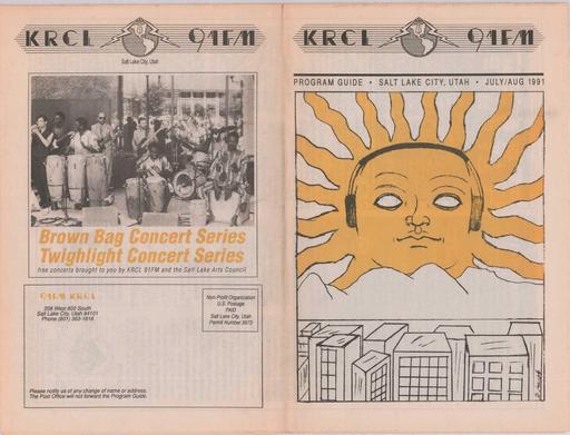 KRCL Program Guide 080 1991 Jul Aug