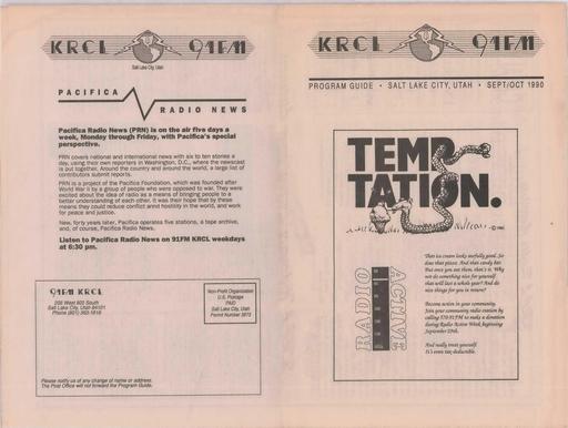 KRCL Program Guide 075 1990 Sep Oct