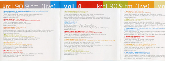 KRCL History Project - KRCL Live 4