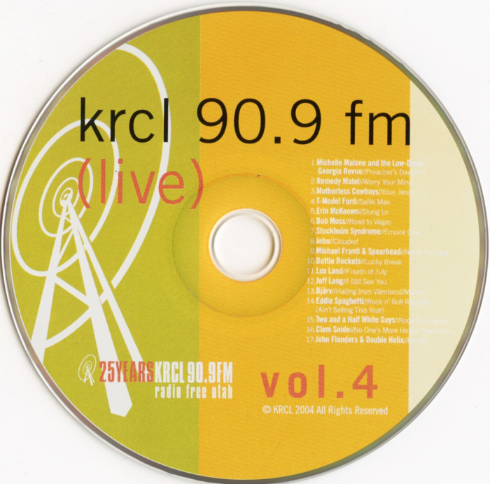 KRCL History Project - KRCL Live 4