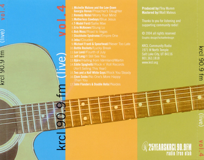 KRCL History Project - KRCL Live 4
