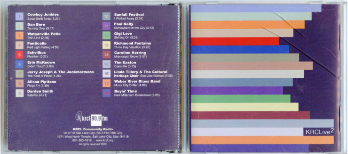 KRCL History Project - KRCL Live 2