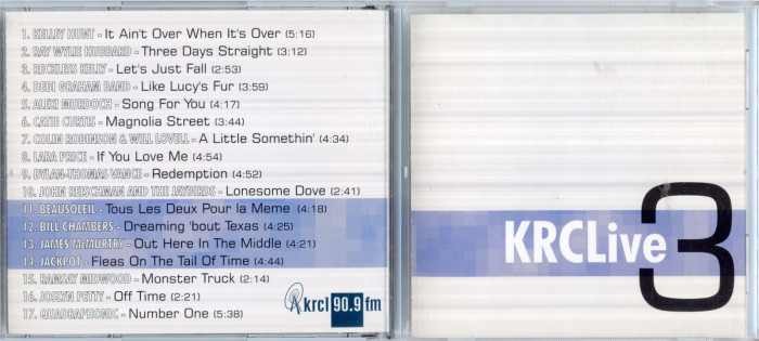 KRCL History Project - KRCL Live 3