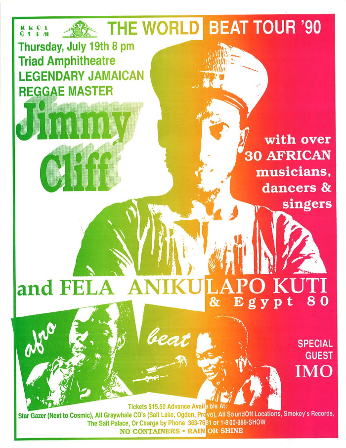 KRCL History Project - Concert Posters