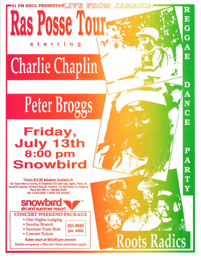 KRCL History Project - Concert Posters