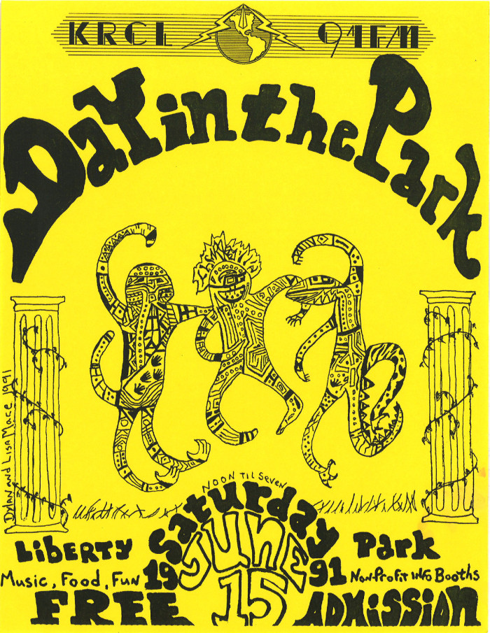 KRCL History Project - Concert Posters