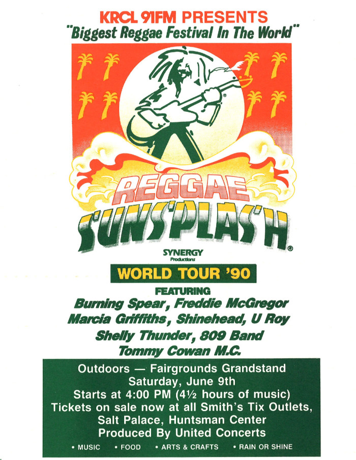 KRCL History Project - Concert Posters