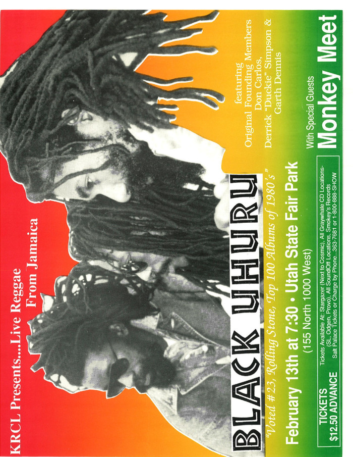 KRCL History Project - Concert Posters