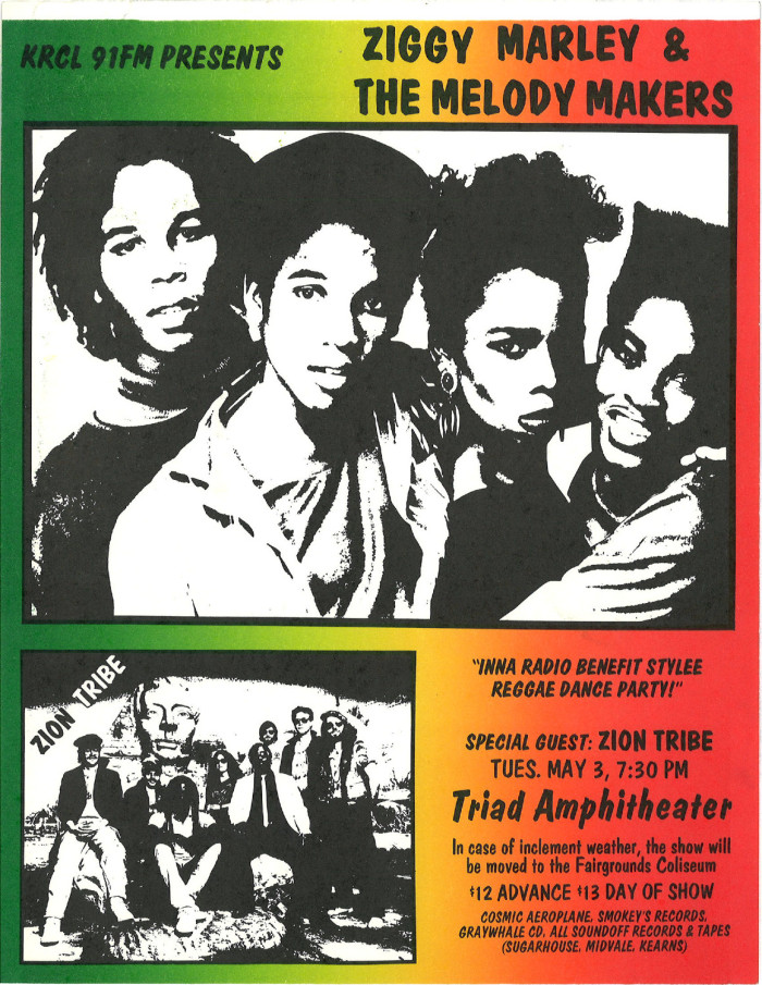 KRCL History Project - Concert Posters