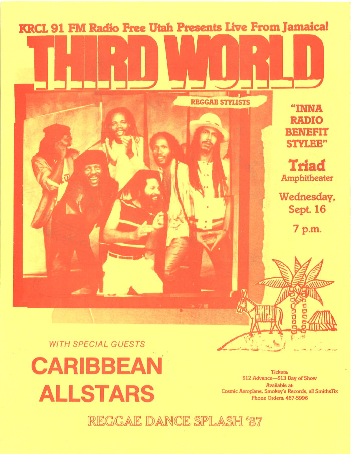 KRCL History Project - Concert Posters