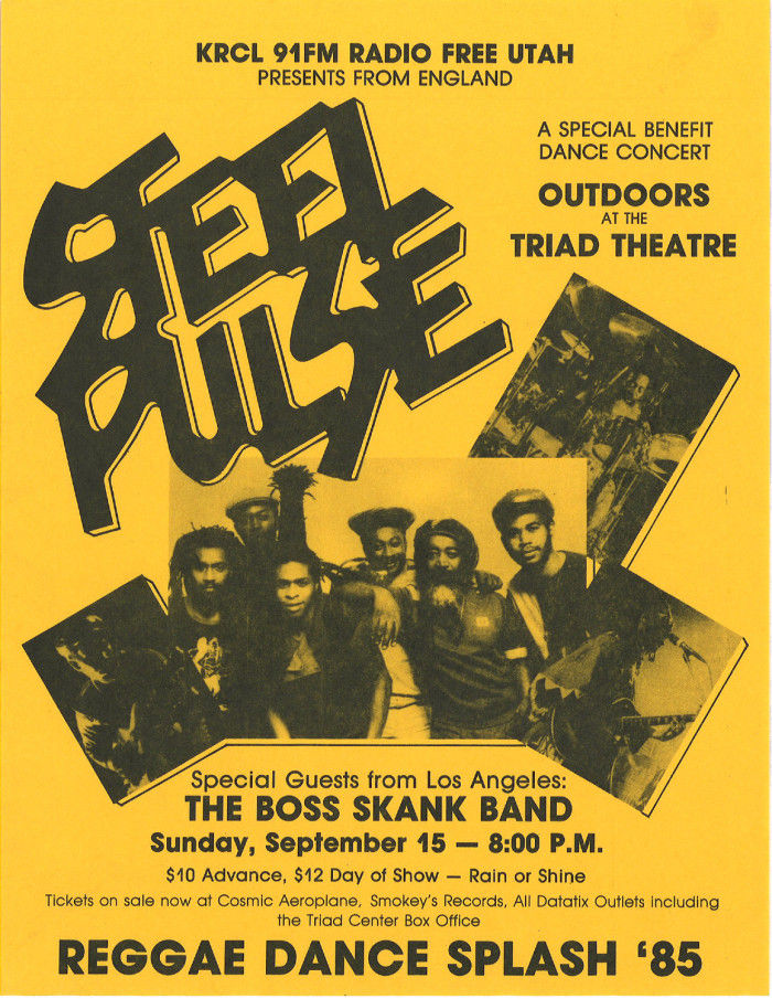 KRCL History Project - Concert Posters