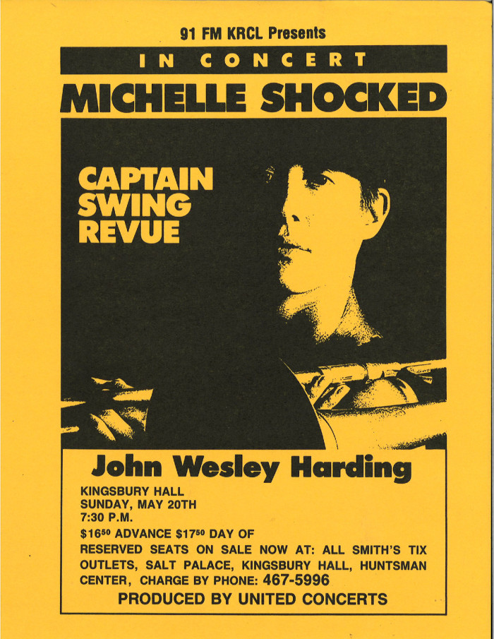 KRCL History Project - Concert Posters